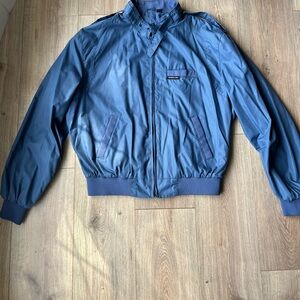 Members Only Classic Blue Bomber Jacket vintage size 44